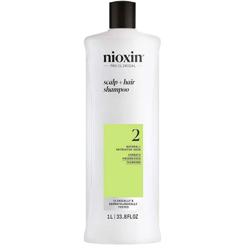 Nioxin System 2 Scalp Cleanser - 1000ml