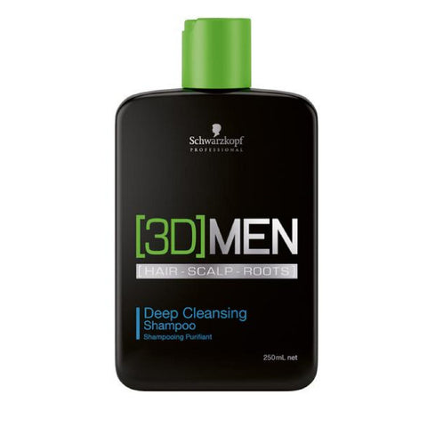 Schwarzkopf 3D Men Deep Cleansing Shampoo 250ml