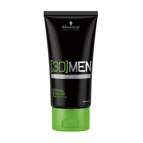Schwarzkopf 3D Men Strong Hold Gel 150ml