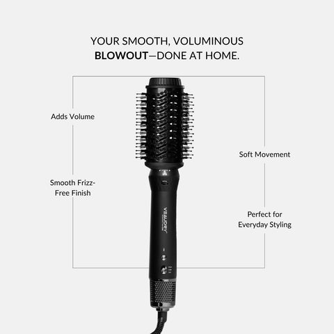 Veaudry myAirStyler [3-in-1] Hot Brush & Air Curler