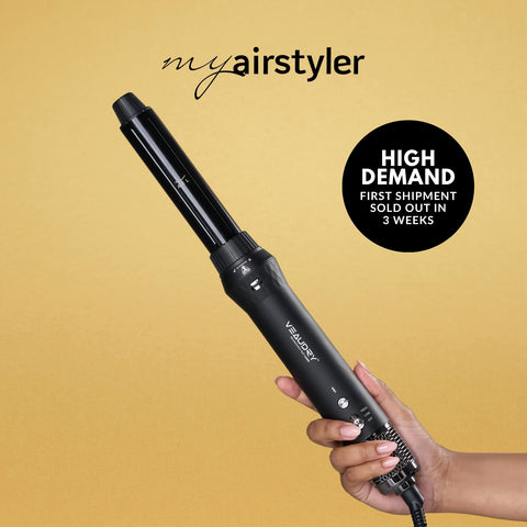 Veaudry myAirStyler [3-in-1] Hot Brush & Air Curler
