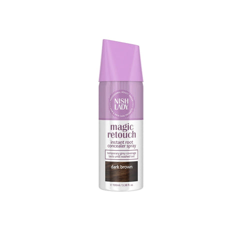 NishLady Root Spray Dark Brown - 100 ML