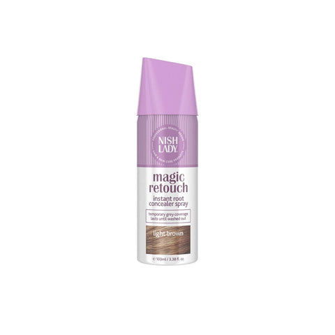 NishLady Root Spray Light Brown - 100 ML