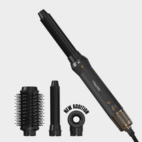Veaudry myAirStyler [3-in-1] Hot Brush & Air Curler