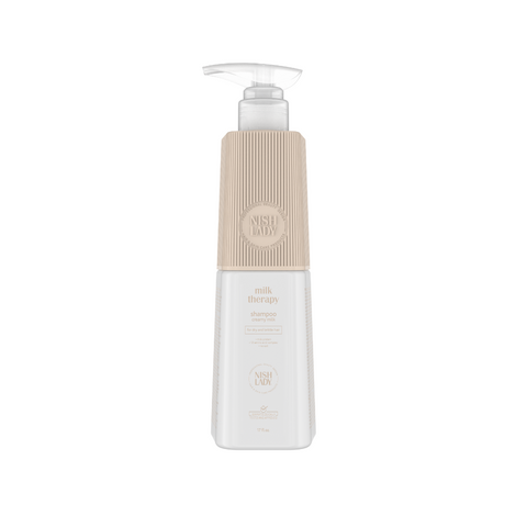NishLady Milk Therapy Hair Shampoo for dry damaged hair