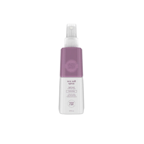 Contains special salt water and other minerals that absorb the natural oils in your hair helping to create texture, enhance waves and curls, and create volume. Sea salt spray is most commonly used to create beach-inspired wavy hairstyles.