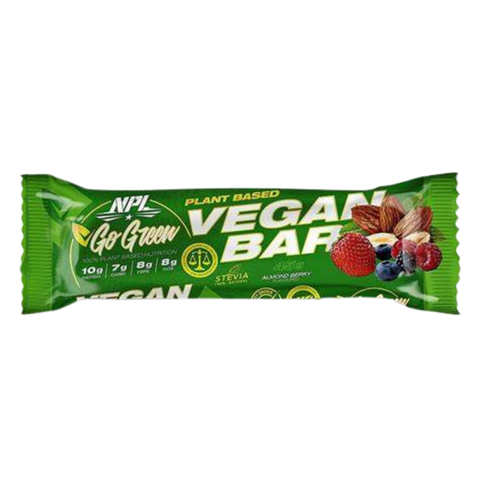 NPL Go Green Vegan Bar - Almond Berry 45g