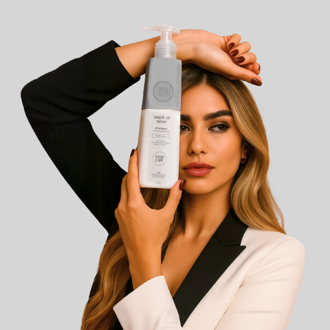 NishLady Touch Of Silver Shampoo - 503ml