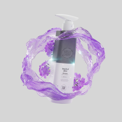NishLady Touch Of Silver Shampoo - 503ml