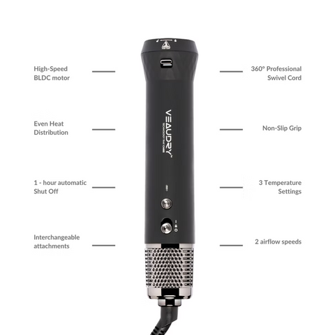 Veaudry - MyAirStyler + Hot Brush [2-in-1]
