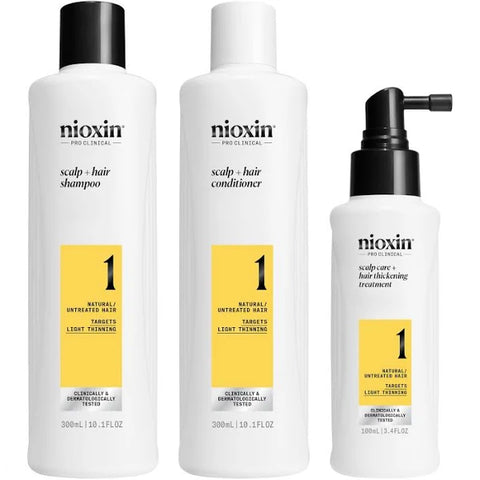 Nioxin System 1 Loyal Kit - 3 Step System