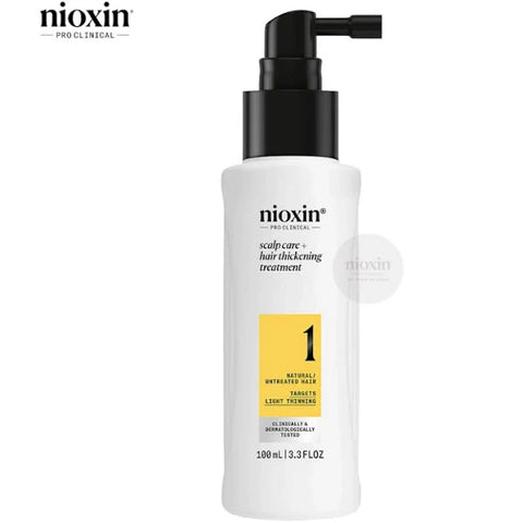 Nioxin System 1 Scalp Treatment - 100ml
